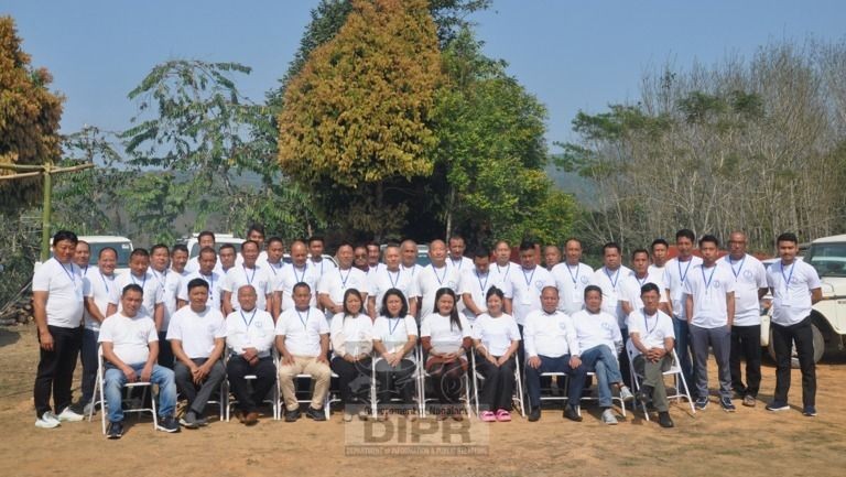 ABAM organised the 2nd ‘The Art of Life in Fullness’ programme in collaboration with MAOT at ABAM Resource Centre Kangtsung (Ao Penzu), Mokokchung from February 24 to 26. (DIPR Photo)